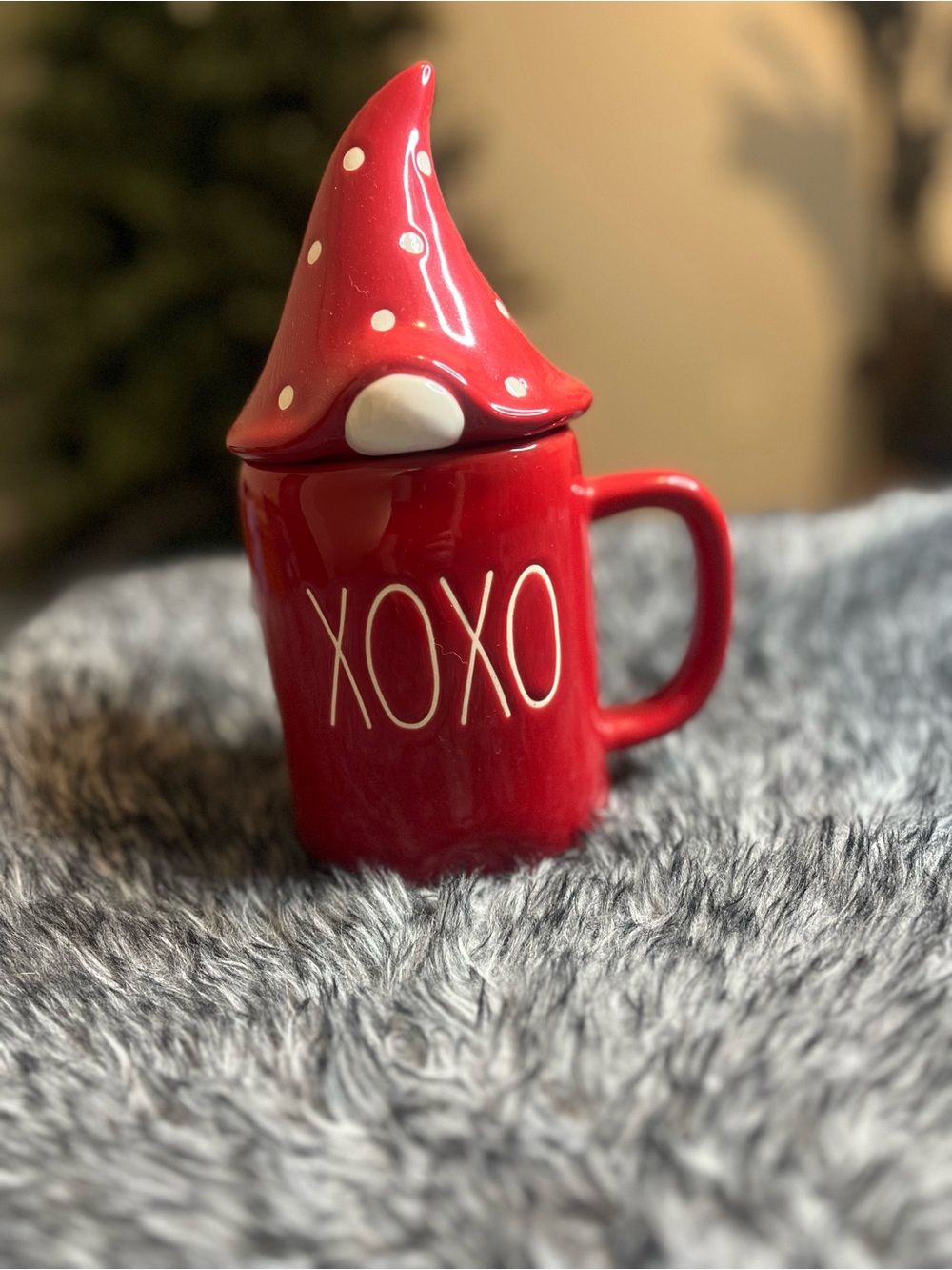 Rae Dunn Gnome Topper Mug